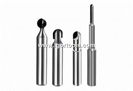 CNC end mill tools diamond milling cutter pcd ball nose end mill